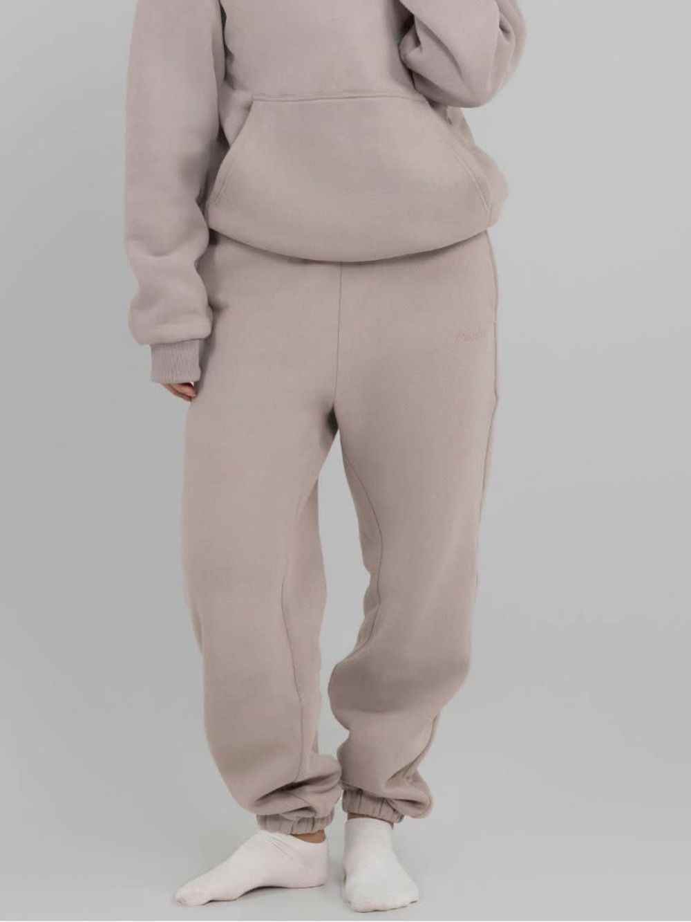 Comfrt sand beige sweatpants Size S